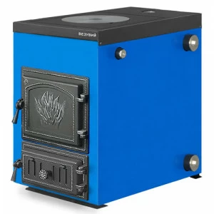 Твердотопливный котел Везувий Эльбрус-18 с плитой