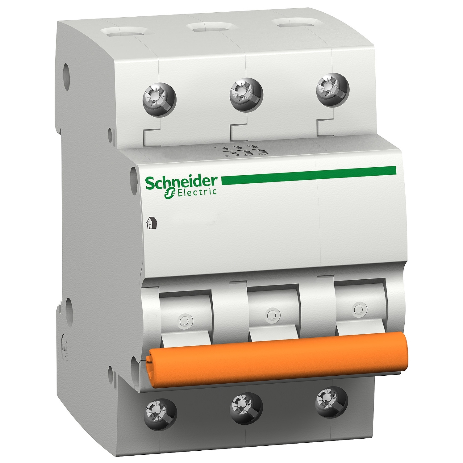 11221 Автоматический выключатель 3P 6А (C) 4.5кА Schneider Electric Домовой 