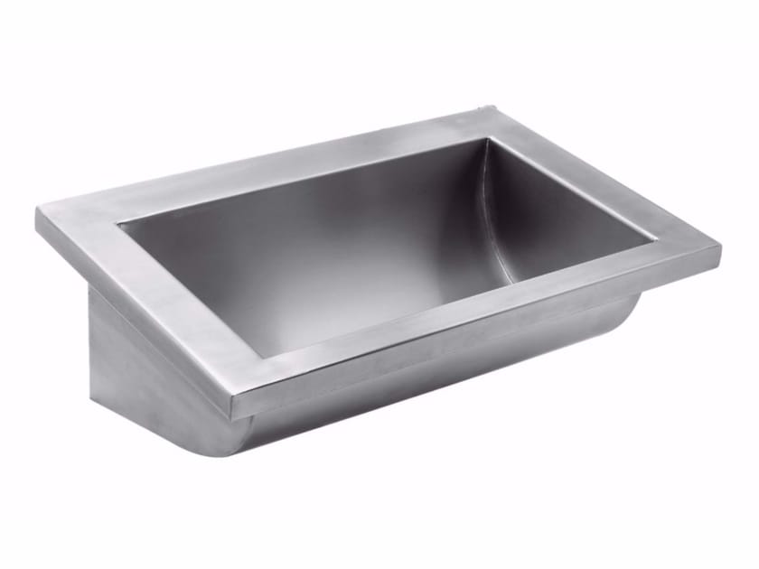 Одинарный прямоугольный умывальник из нержавеющей стали Thermomat 2020 ARCH-00036843