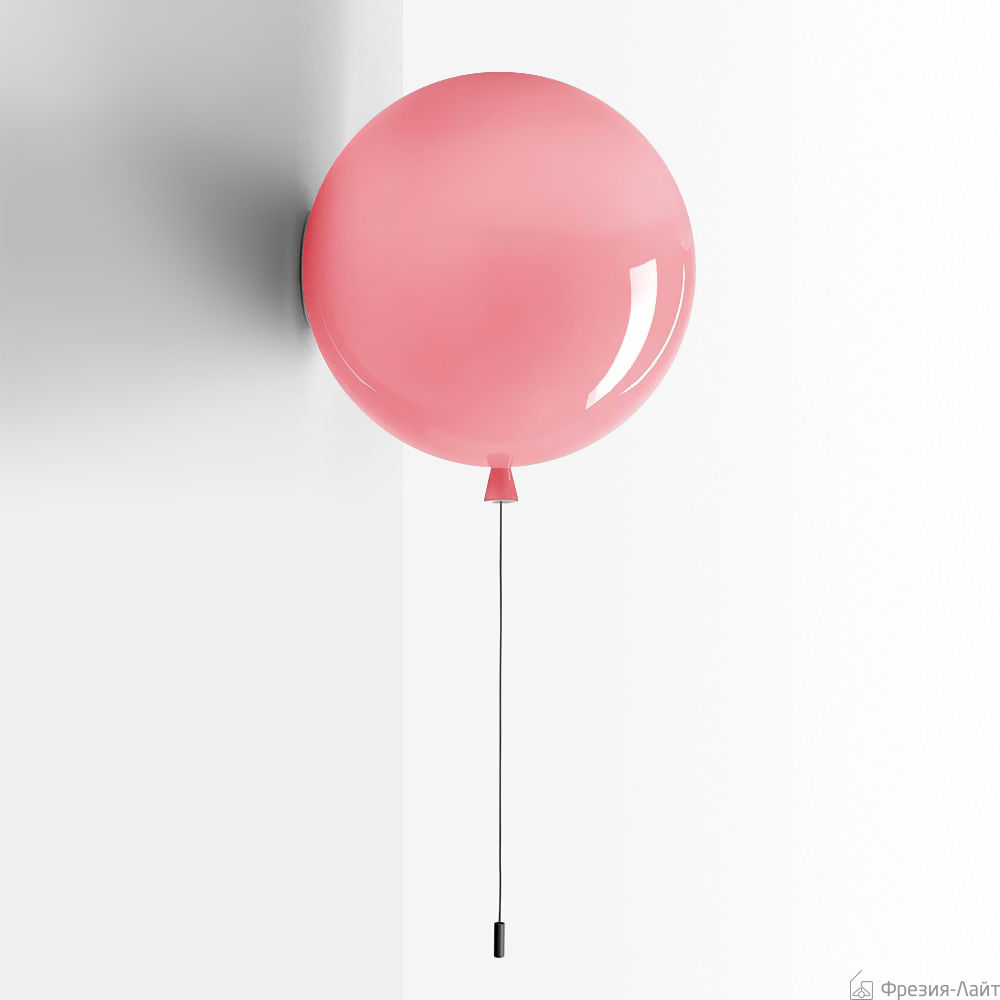 Brokis MEMORY WALL D250 CGC 30 настенный светильник воздушный шар розовый 104349
