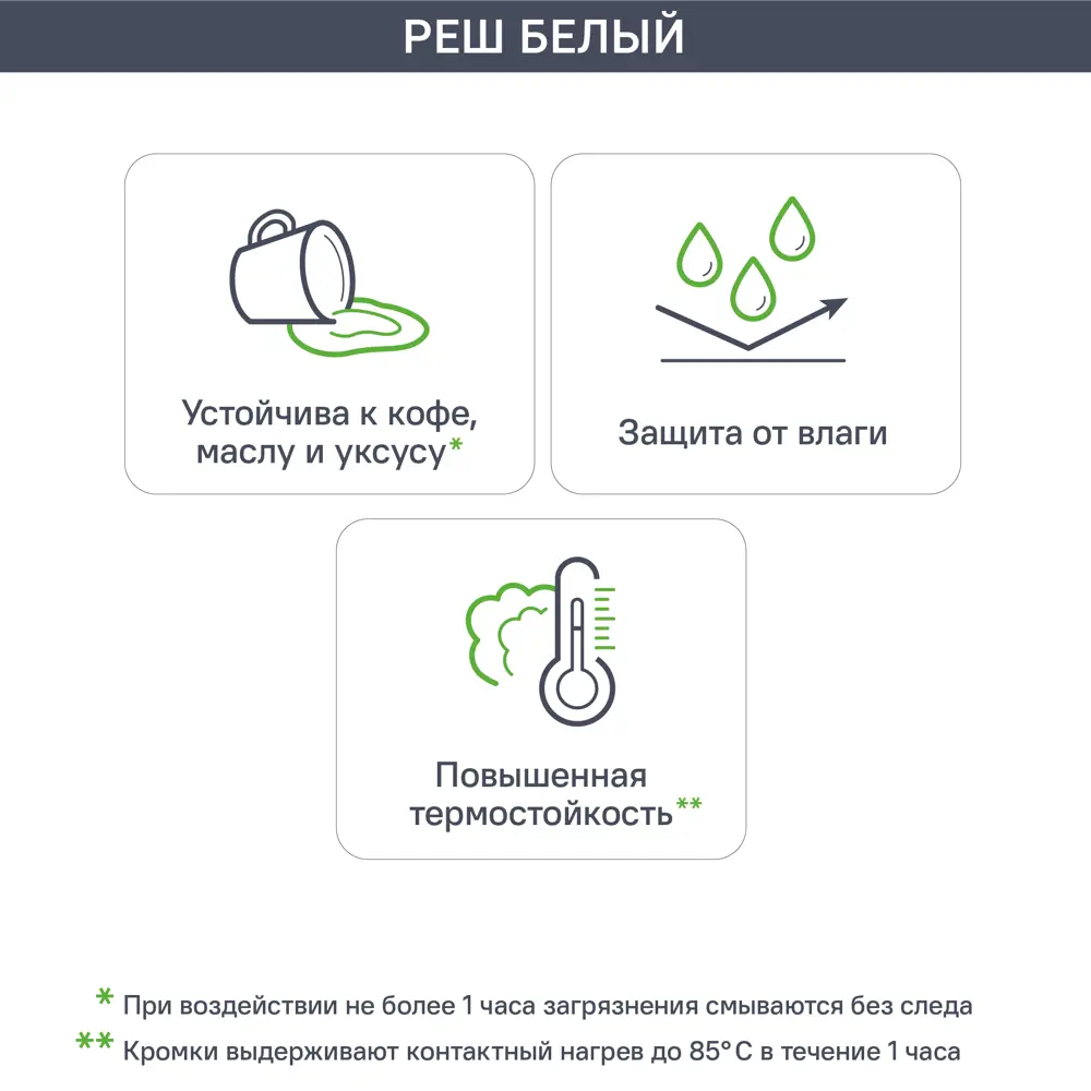 Фасад для кухонного шкафа Реш 44.7x214.1 см Delinia ID МДФ цвет белый 82011439 STLM-2088093 - Вид №2