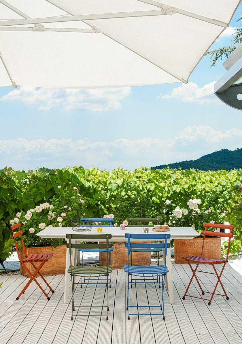 emu Выдвижной прямоугольный садовый стол из стали Plus 4 3484 - Вид №5