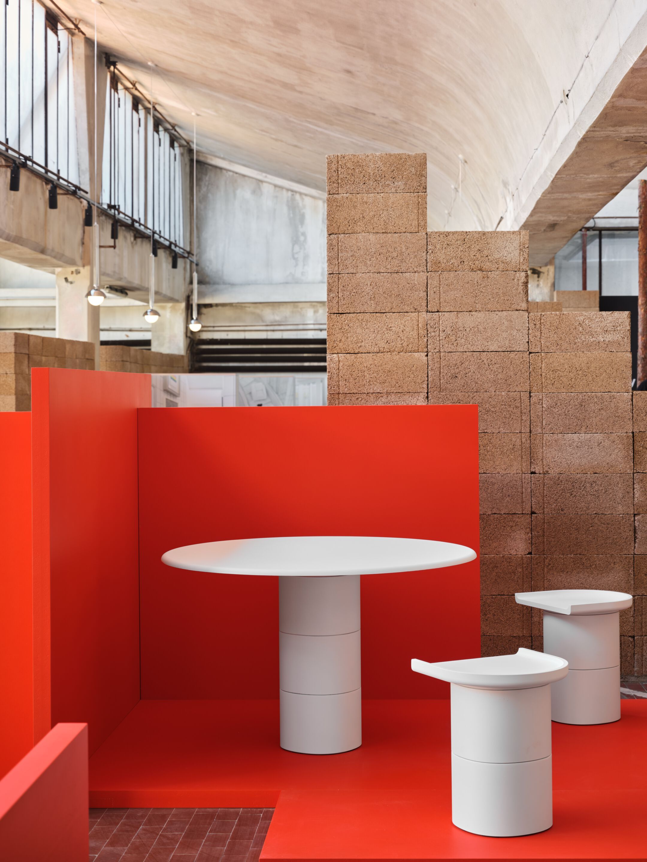 Круглый бетонный стол PULKRA несколько ARCH-00036105 - Вид №7