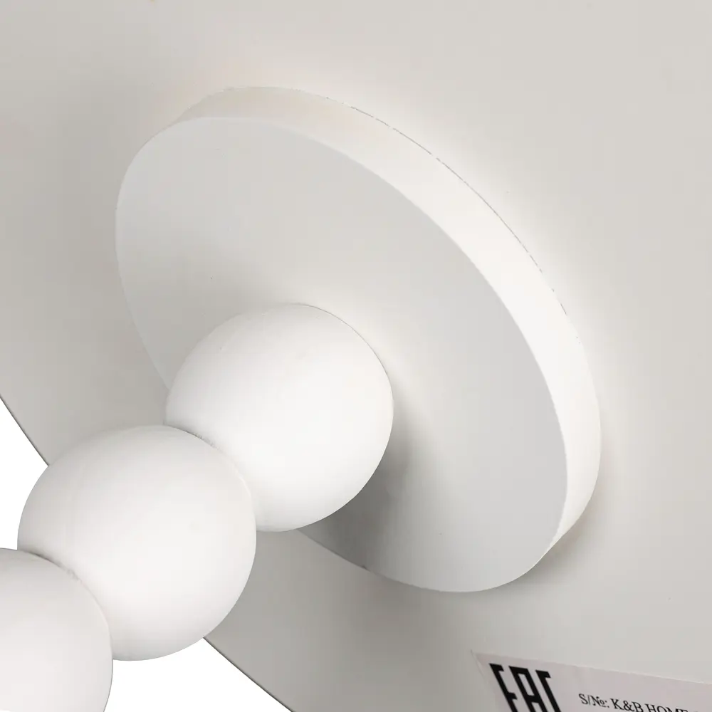 Журнальный столик Dream River круглый белый 38×46,5 см 89432337 STLM-1575649 - Вид №4