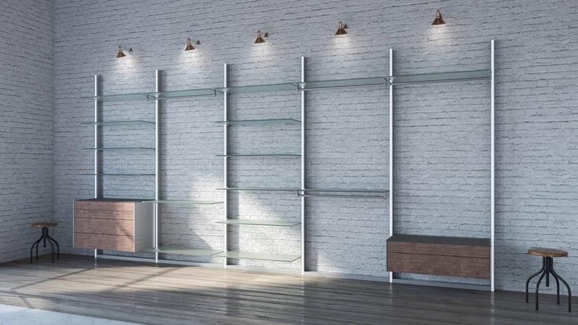 Portapivot Гардеробная из алюминия и дерева sun-id-1505404 - Вид №8