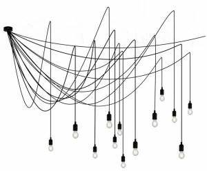 Seletti Подвесной светильник из пластика Maman