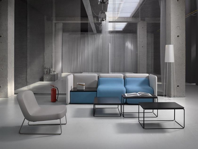 mminterier Кресло со съемным чехлом из ткани с подлокотниками Ploon sun-id-1483603 - Вид №6