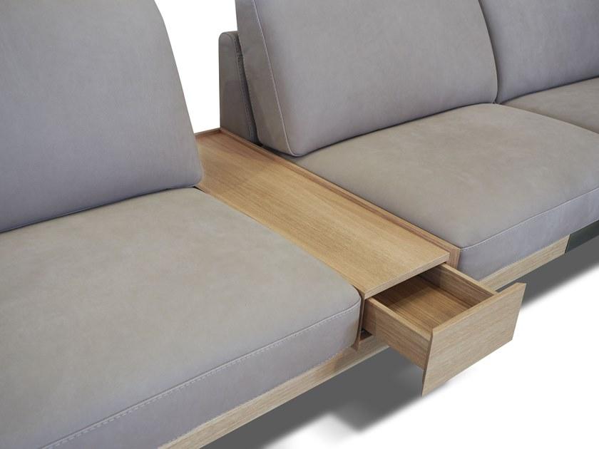 Rossini Sofas Кожаный угловой диван с вещевым ящиком sun-id-1515941 - Вид №4