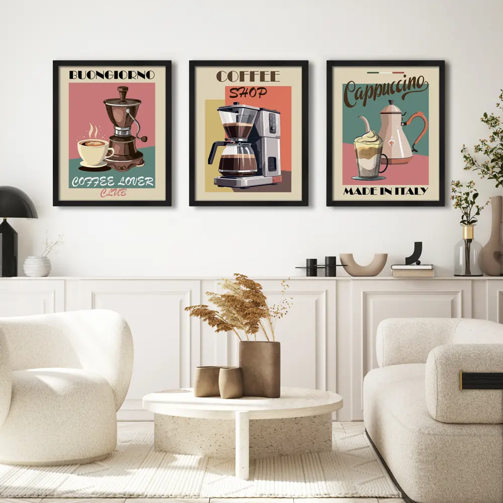 POSTERMARKET Картина в раме «Кофейник» 40×50 см для кухни 89394662 STLM-1567184 - Вид №4