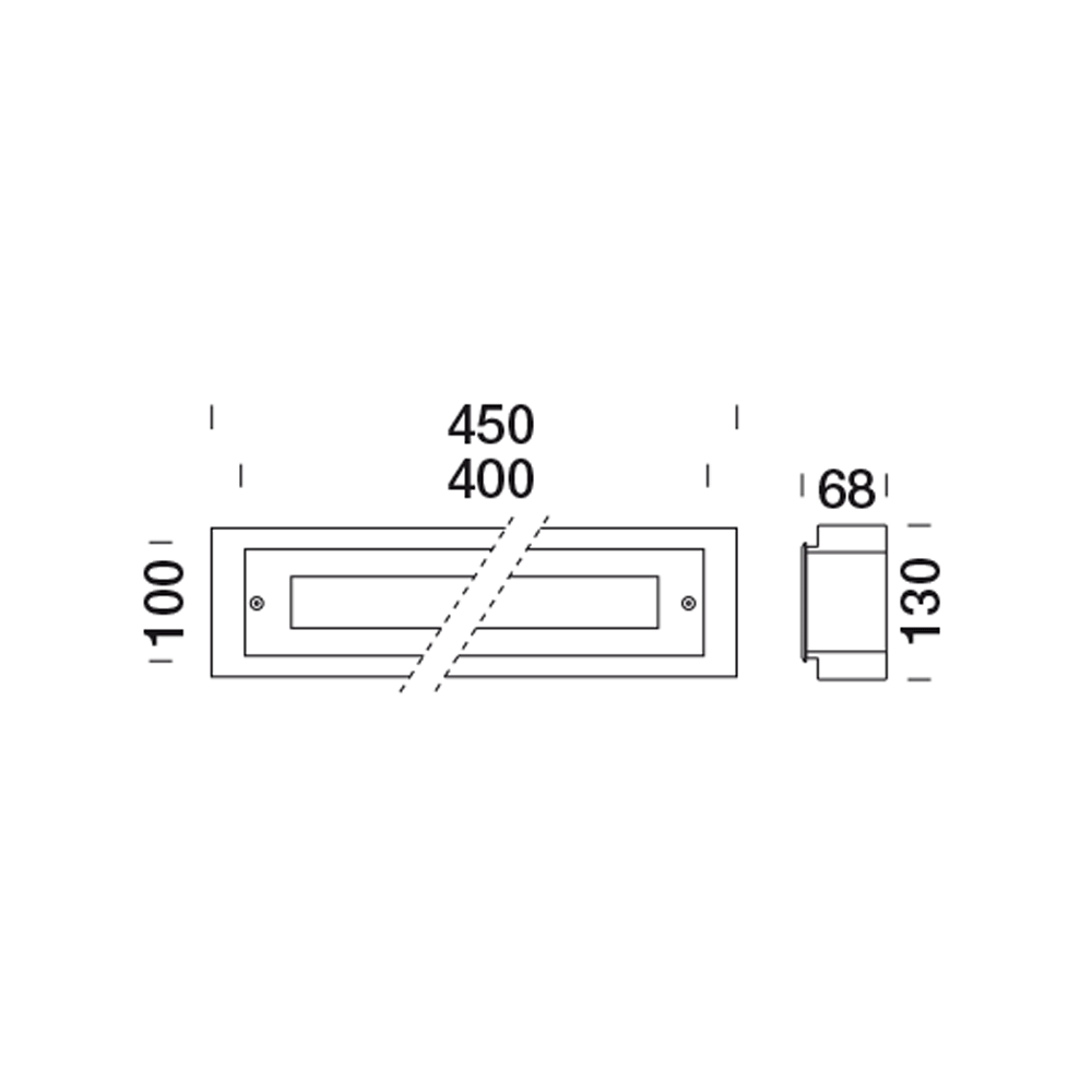 8413461 Встраиваемый в пешеходный пол Platek TETRA INCASSO 360  TETRA INCASSO 360 - 12 LED 4000K 12°  - Вид №2