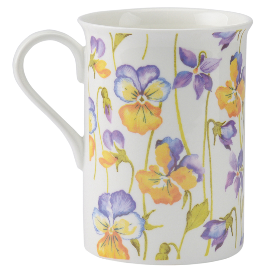 P_0043.012bu Кружка viola & sweetpea 310 мл синяя Price&Kensington  - Вид №2