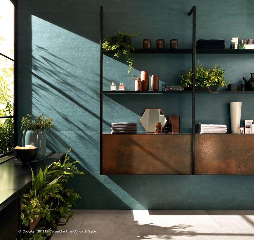 Atlas Concorde Белая плитка для стен с эффектом бетона Raw sun-id-1483334 - Вид №3