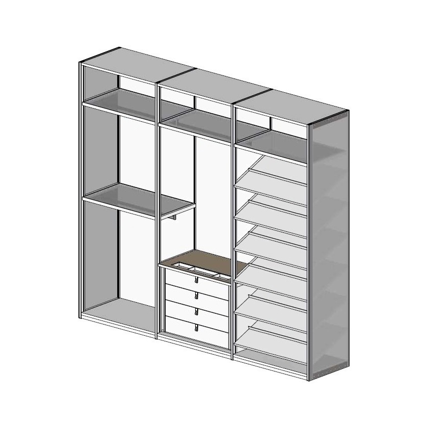 Шкаф распашной / 360 Gradi Olivieri sun-id-379754 - Вид №8
