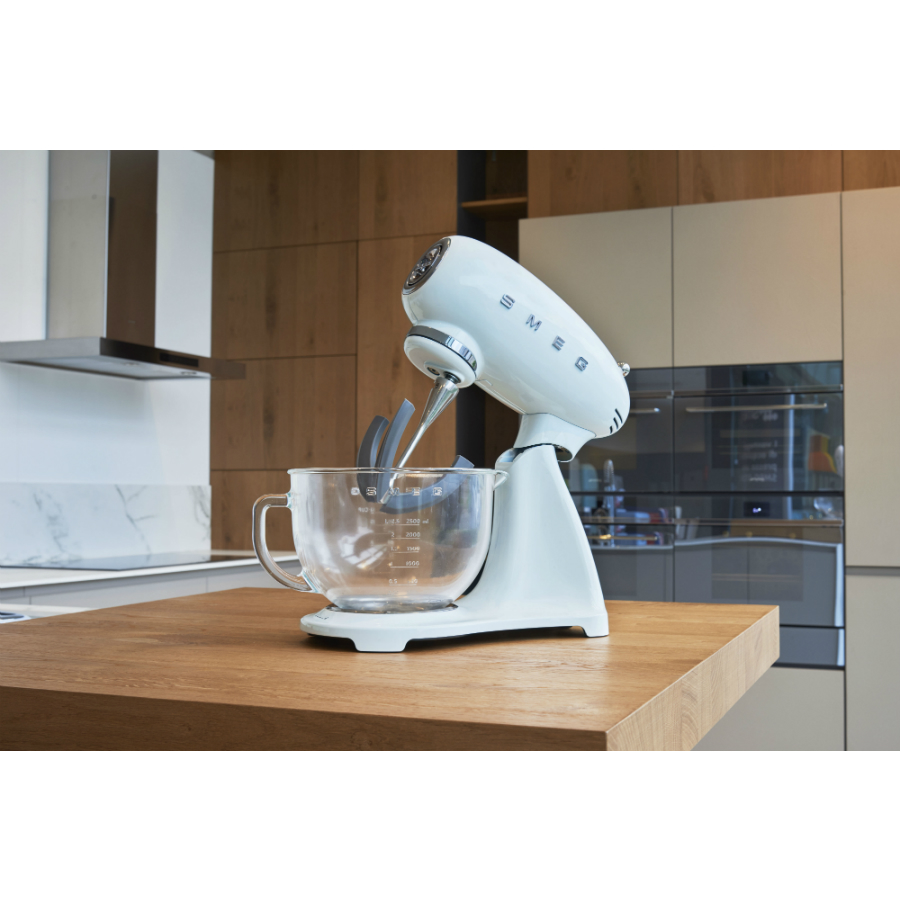 Миксер планетарный Smeg, белый SMF13WHEU - Вид №3