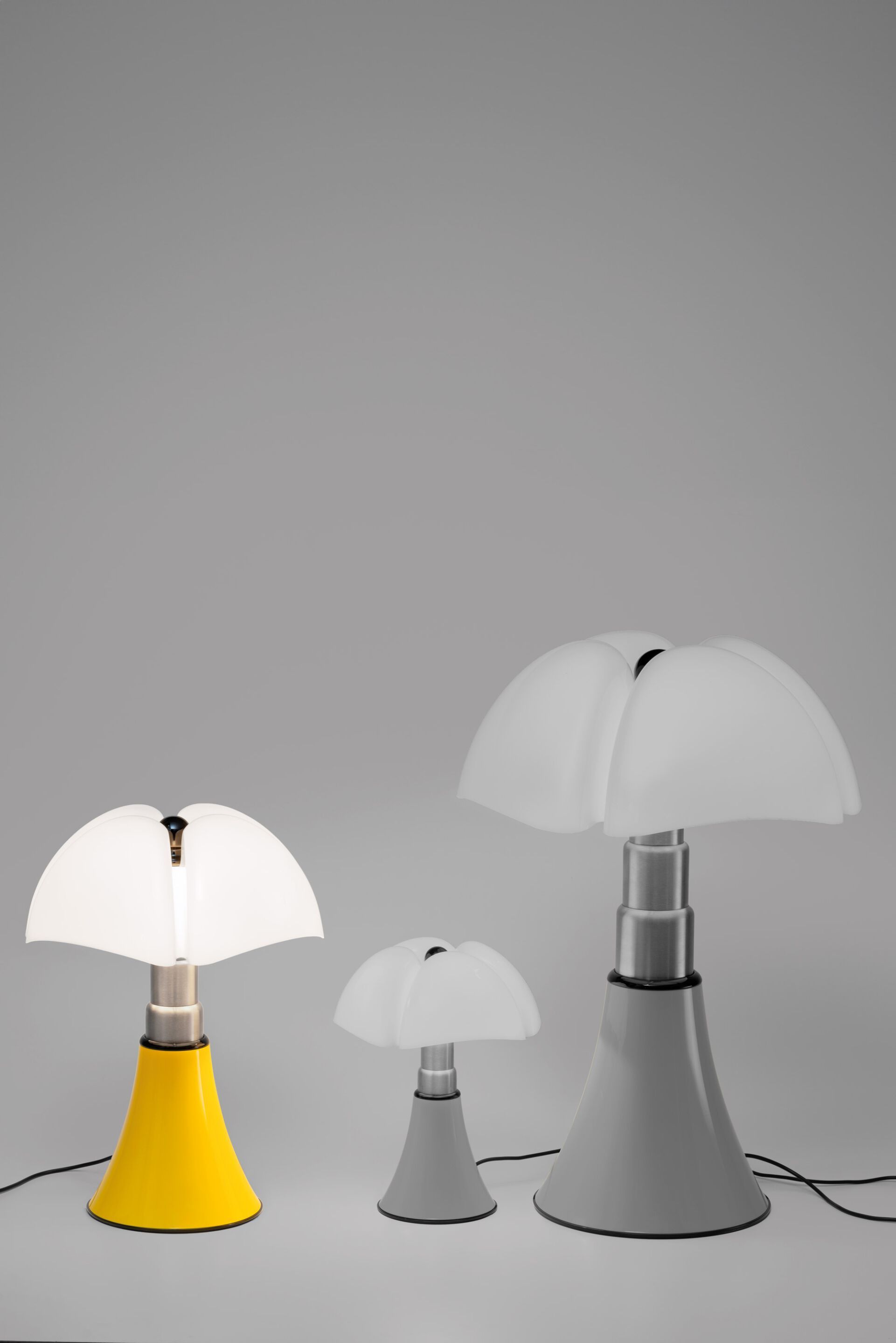 Стальная настольная лампа и метакрилатный абажур Martinelli Luce Летучая мышь ARCH-00087099 - Вид №7