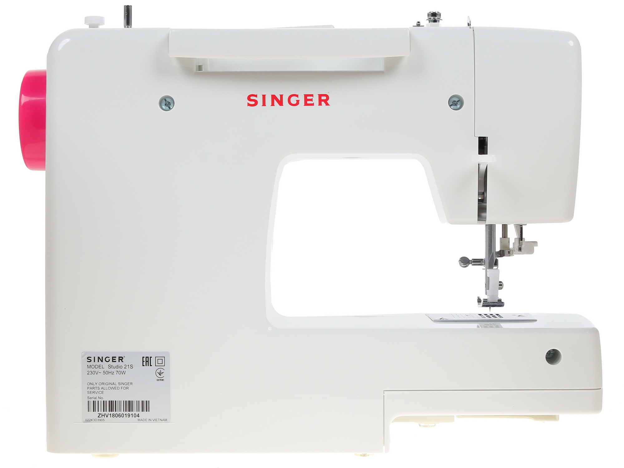 1213645 Швейная машина Singer Studio 21S STDN-0100135 - Вид №3