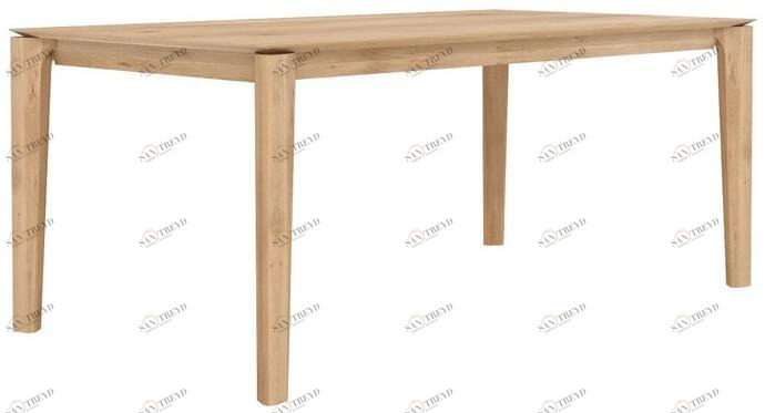 Ethnicraft Прямоугольный обеденный стол из дуба Oak bok sun-id-1427720