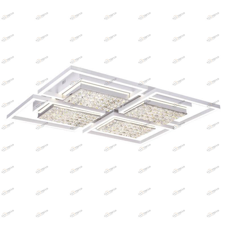 Потолочный светильник белый 4 плафона Ambrella Light Modern Acrylic FA119 AMBRELLA LIGHT ДИЗАЙНЕРСКИЕ, MODERN ACRYLIC 00-3890622 Белый 