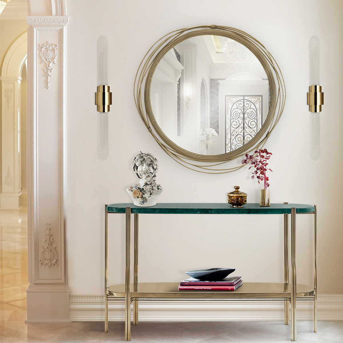Консоли Craig Console Table Covethouse ESSENTIAL HOME  - Вид №1