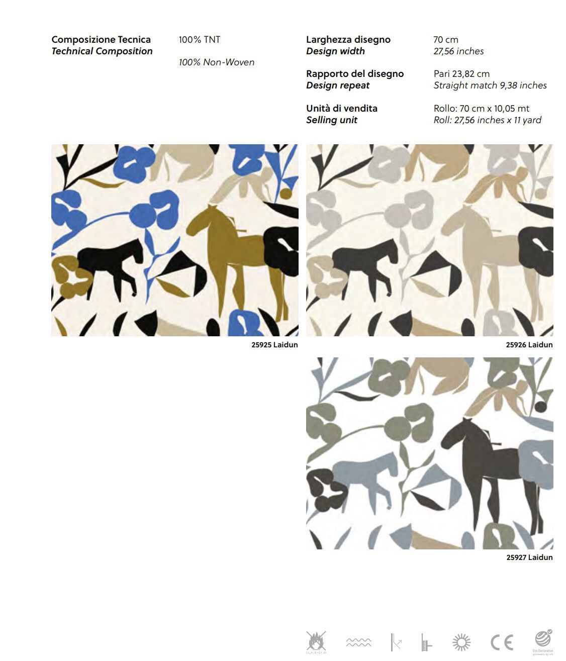 Цветочные узоры нетканые обои Jannelli&Volpi MARIMEKKO VOL. 7 ARCH-00036220 - Вид №2