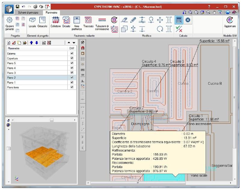 ATH ITALIA software Расчет системы излучающих панелей sun-id-1360920 - Вид №1
