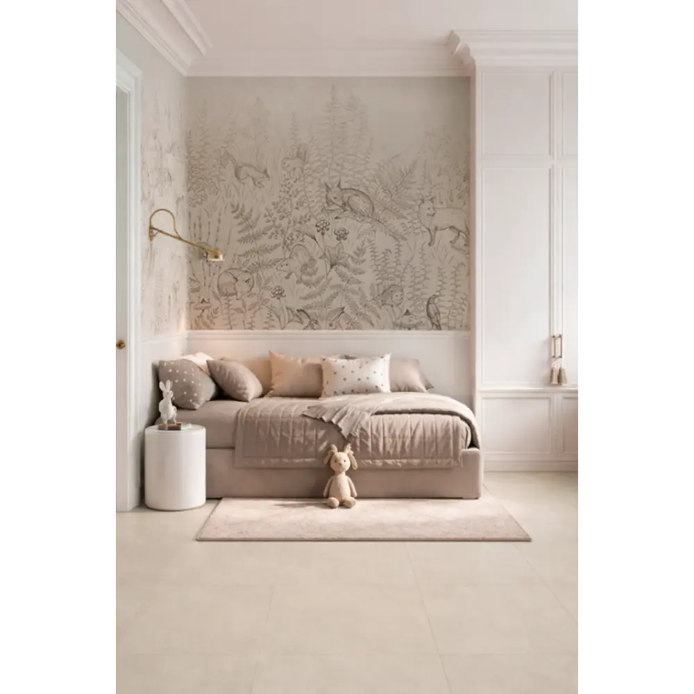 Глазурованный керамогранит Jasper Beige 60x60 см 1.44 м² матовый цвет бежевый Santreyd Eternal 2026 STLM-2151930 - Вид №3