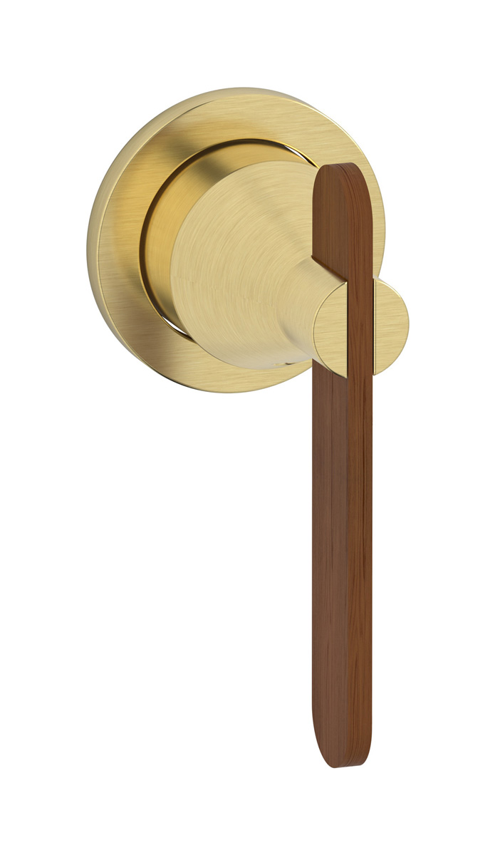 Внешние части встроенного смесителя на 1 потребителя WE ARE IB ol207is Brushed Pale Gold Soho