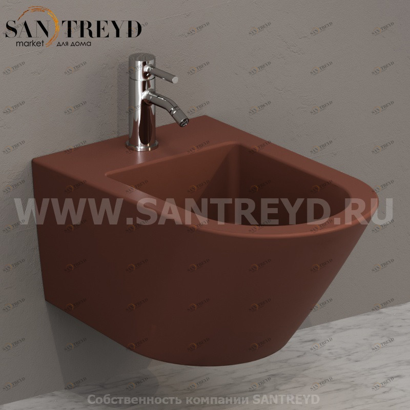 FOS09MT Биде подвесное FORTY3 Ceramica Globo