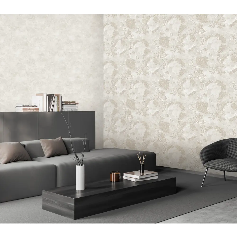 Victoria Stenova Da Vinci - Флизелиновые обои бежевые для стильного интерьера 89369823 STLM-0817123 - Вид №4