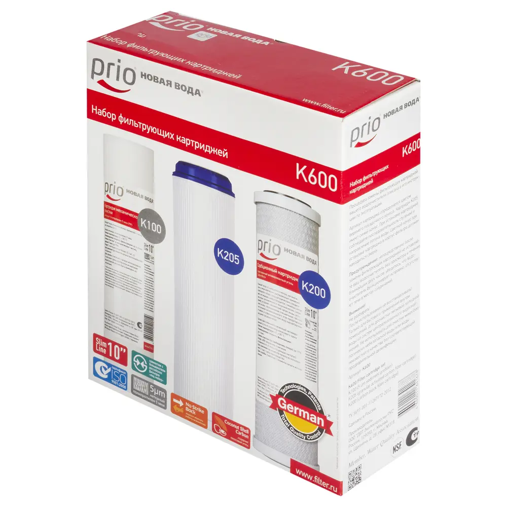 Набор картриджей Praktic K600 для фильтров 15494891 STLM-2048587 Santreyd 