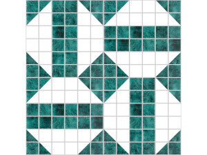 Внутренняя и наружная стеклянная мозаика