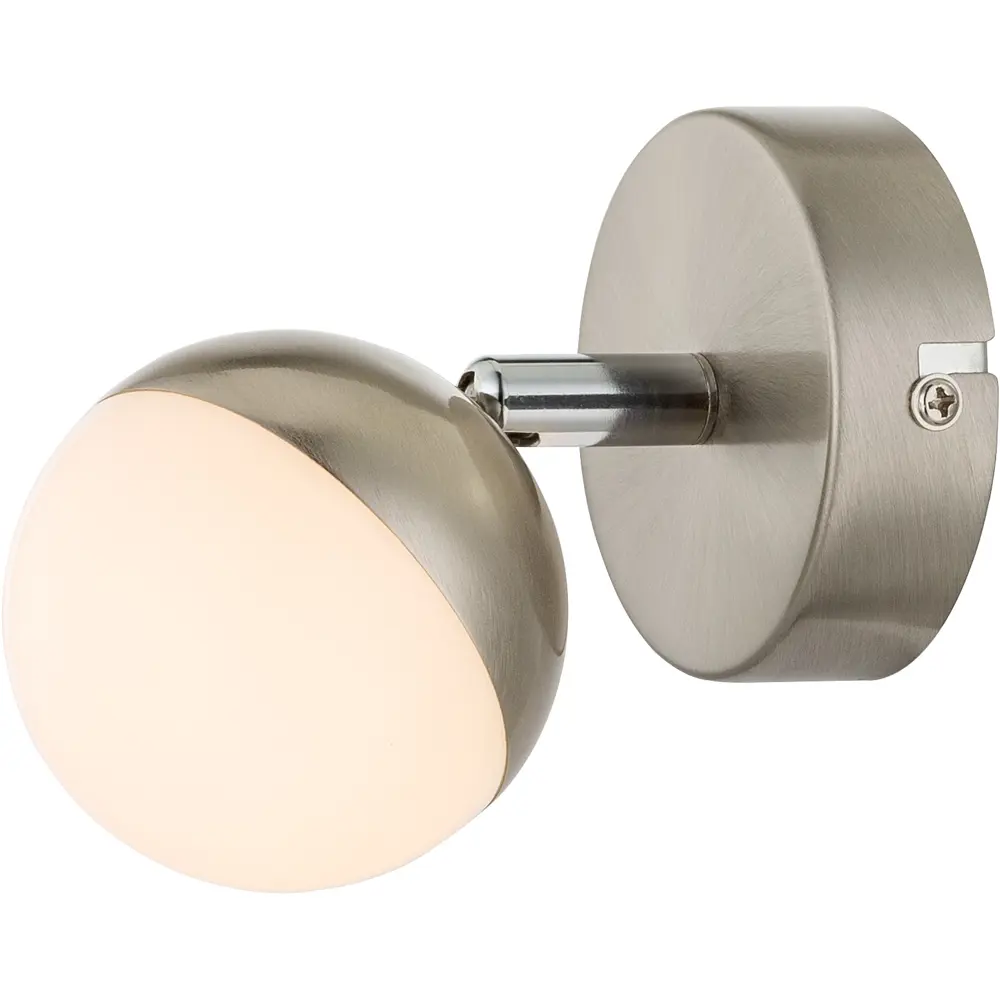 Спот светодиодный Globo 56201, 1x4.8 Вт, цвет матовый никель 18829925 STLM-2181979  - Вид №2
