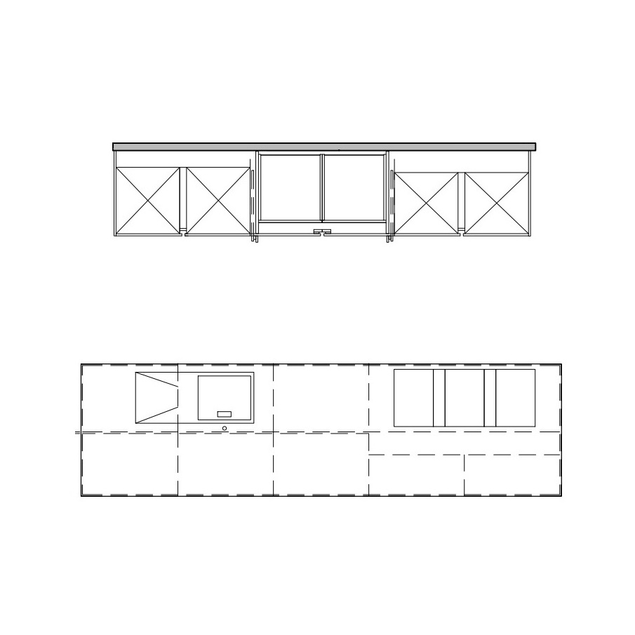 Композиция кухонной мебели / Unique EGGERSMANN sun-id-375139 - Вид №6