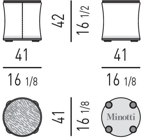 Minotti Пуф sun-id-1406763 - Вид №3