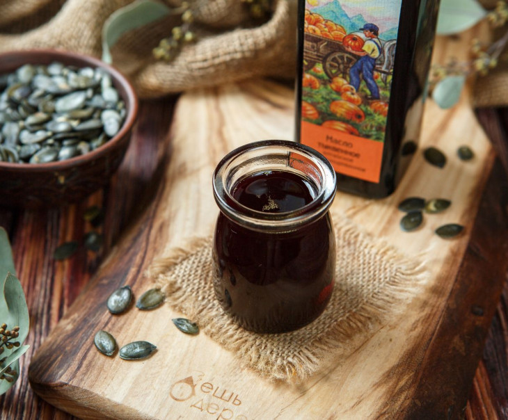 5617 Масло алтайское тыквенное Вкусляндия  - Вид №1