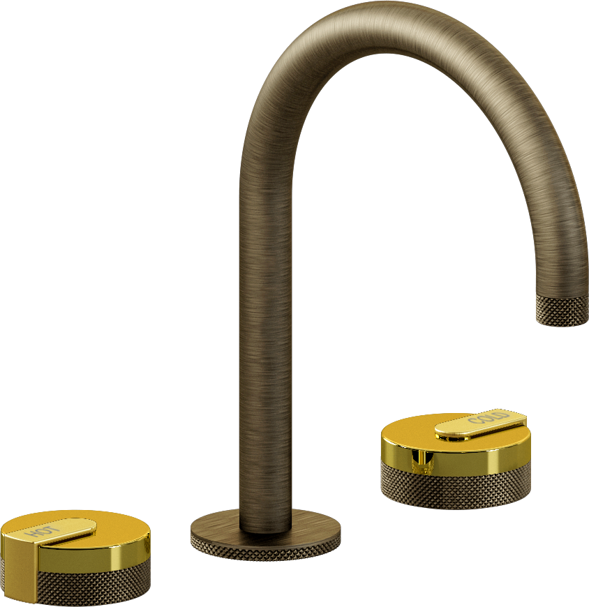 E-11512-R1PB-L1BB-VBB Смеситель для умывальника на 3 отвертия GRAFF MOD+