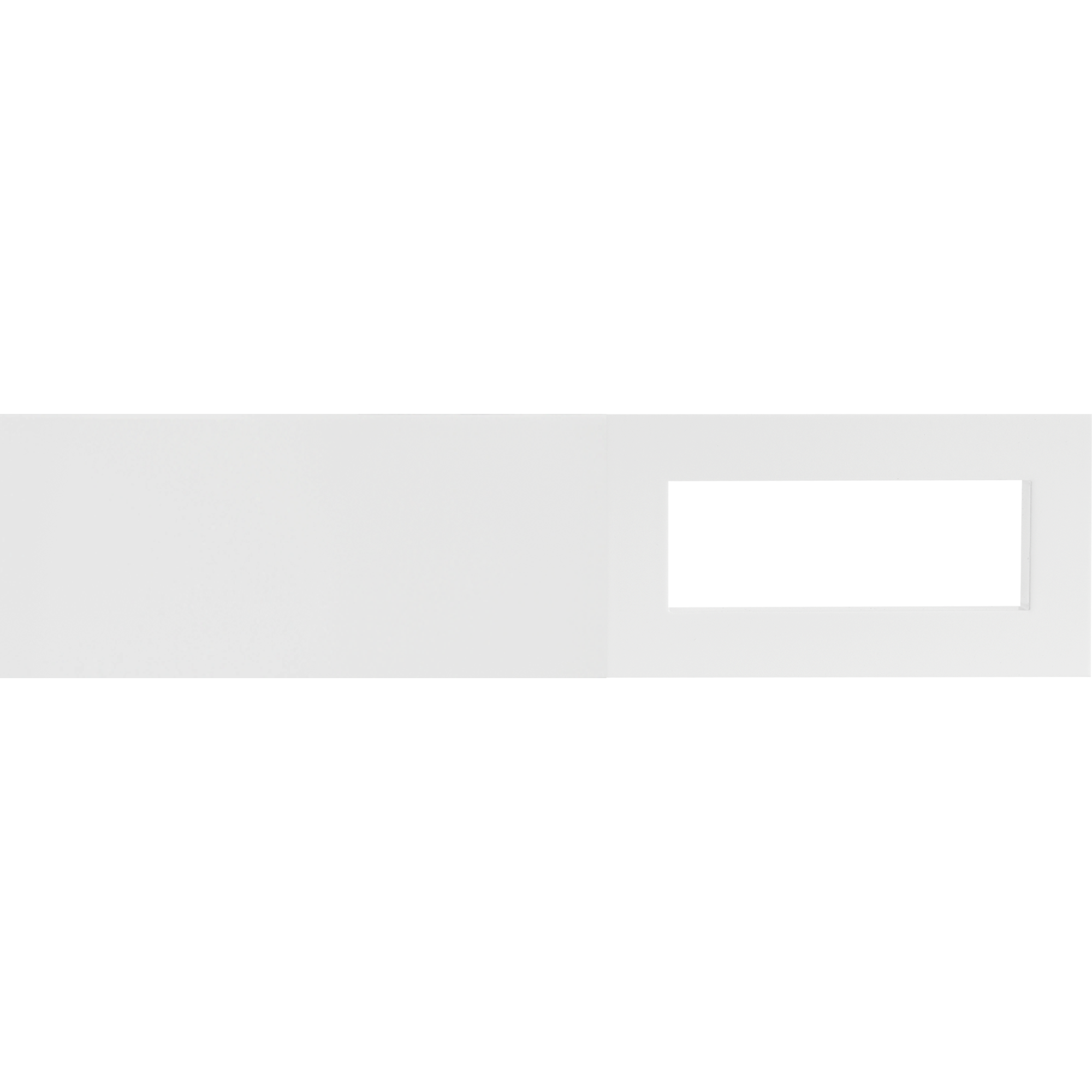 Наконечник Квадро Симпл металлический белый 4 см 2 шт. INSPIRE 86198724 STLM-0066739 - Вид №3