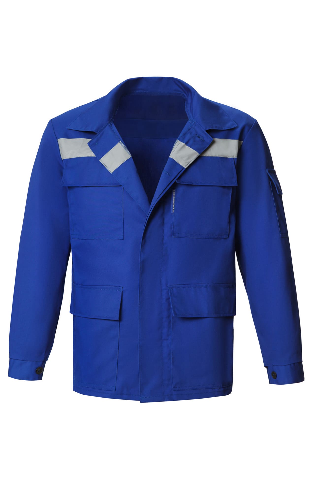 65537 Костюм "Эксперт-2" с СВП василек  Летняя спецодежда  размер 56-58/182-188  - Вид №3