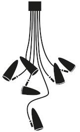 Catellani & Smith Регулируемый светодиодный подвесной светильник Oggetti senza tempo sun-id-1500848 - Вид №5