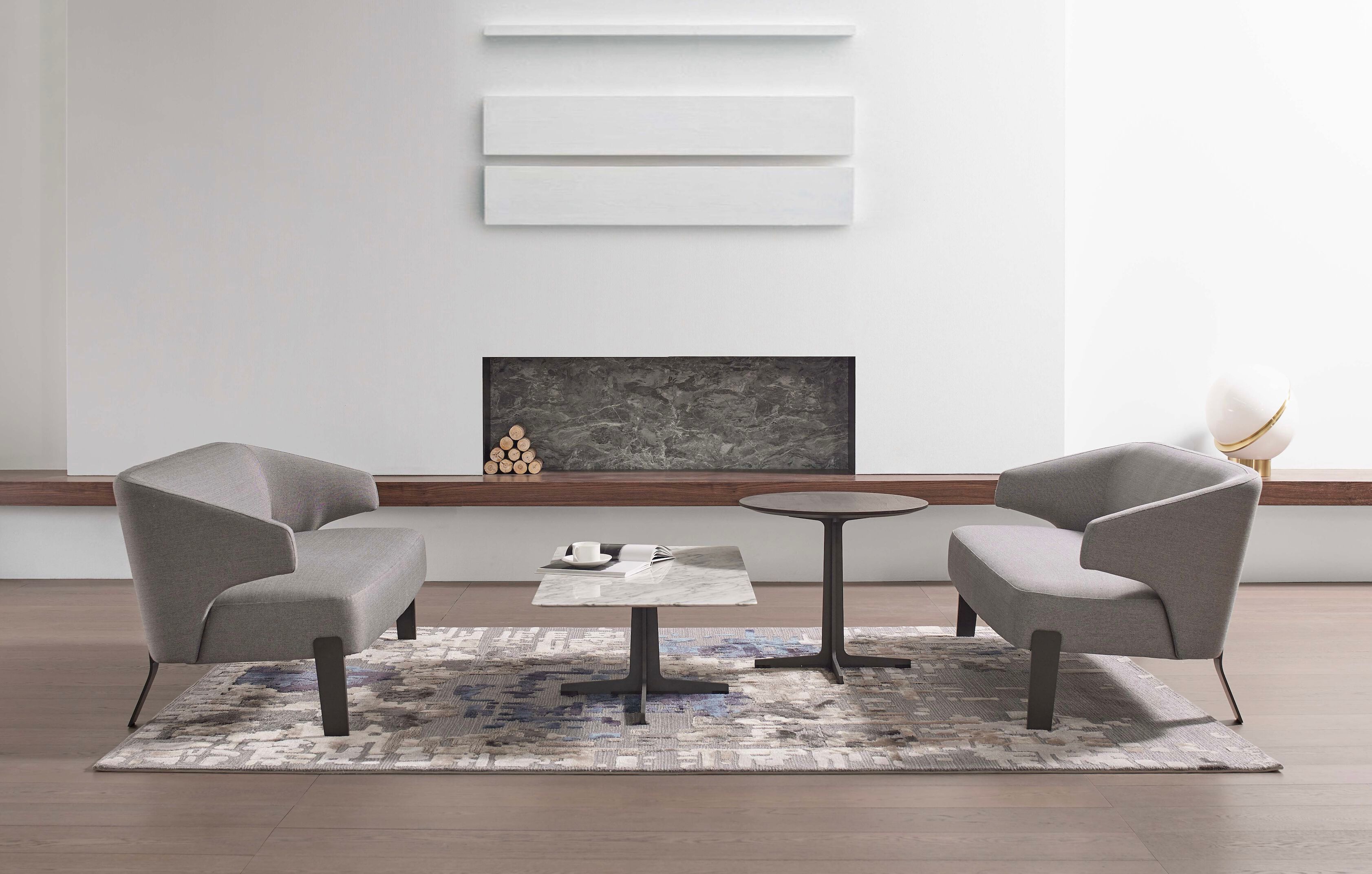 Журнальный столик из шпона CAMERICH VARY ARCH-00098406 - Вид №1