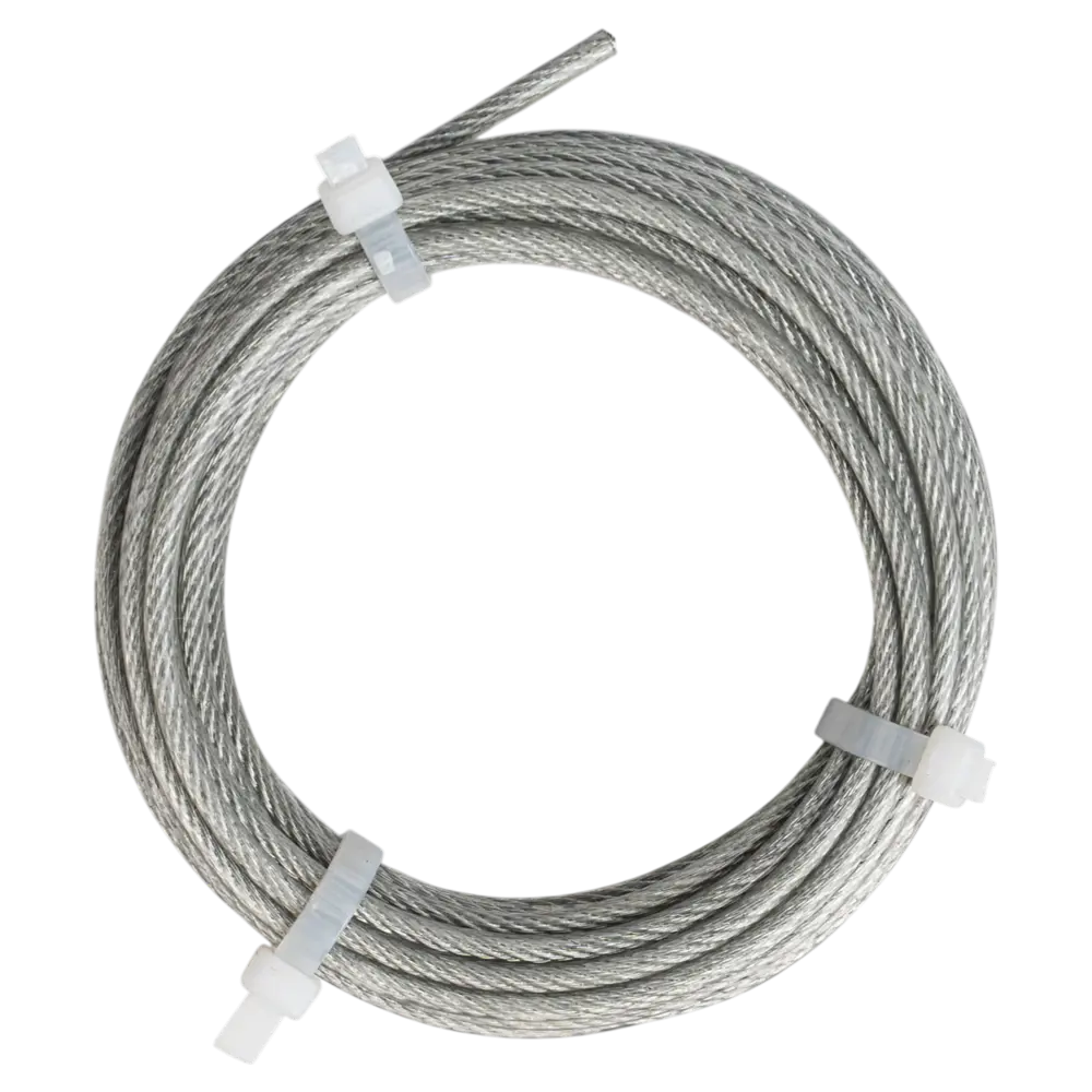 Стальной трос Tech-Krep оцинкованный 2 мм 5 м для надежного крепления 89391056 STLM-1569891 - Вид №2