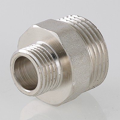 VTr.580.N.0804 Фитинг резьбовой – ниппель переходной Valtec 1 1/2" х 1/2"  - Вид №12