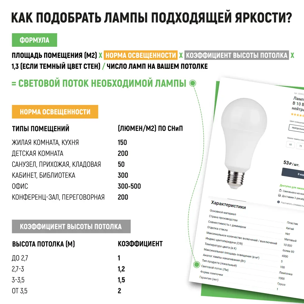 Volpe Norma: Светодиодная лампа-шар E14 с холодным белым светом 82263080 STLM-0925303 - Вид №4