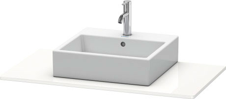 XS060E04040 XSquare Консоль Черный глянцевый лак Duravit - Вид №2