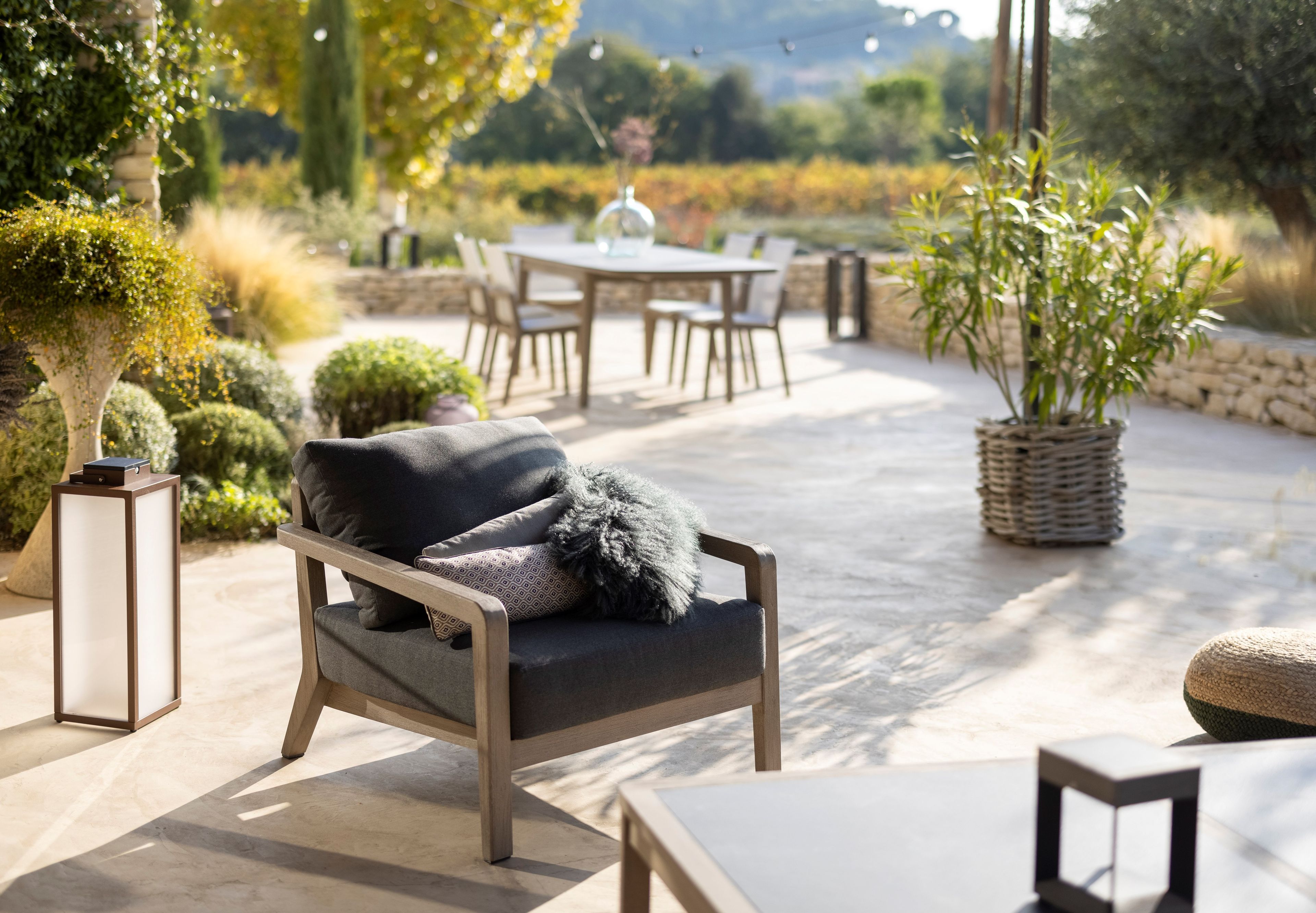 Садовое кресло с подлокотниками Les Jardins® Копенгаген ARCH-00109266 - Вид №4