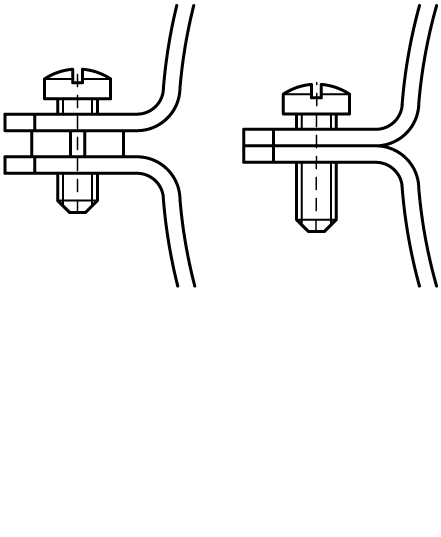 4157070 Крепление для труб  BIS Bifix® 415 Хомуты нерж. для пластмассовых труб WALRAVEN  - Вид №2
