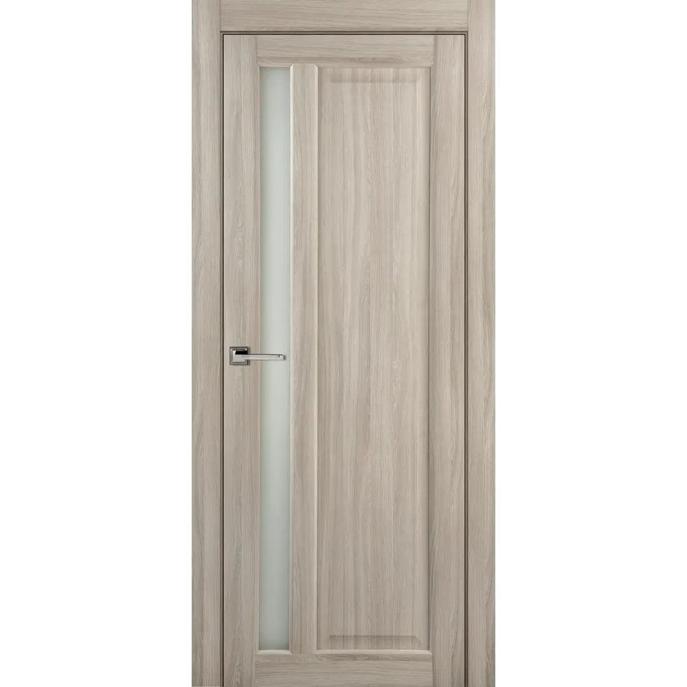 Дверь межкомнатная остеклённая Artens Мария 90x200 см, ПВХ, цвет шимо STLM-2194793