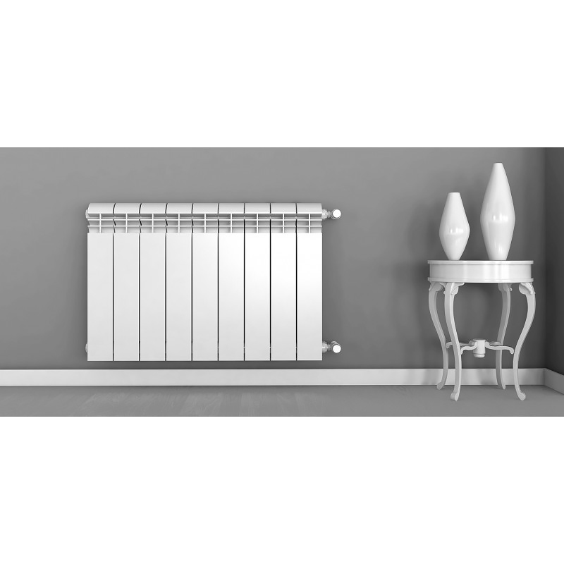 Радиатор биметаллический Rifar Base 500/100 4 секции нижнее правое подключение R50004НПП - Вид №4