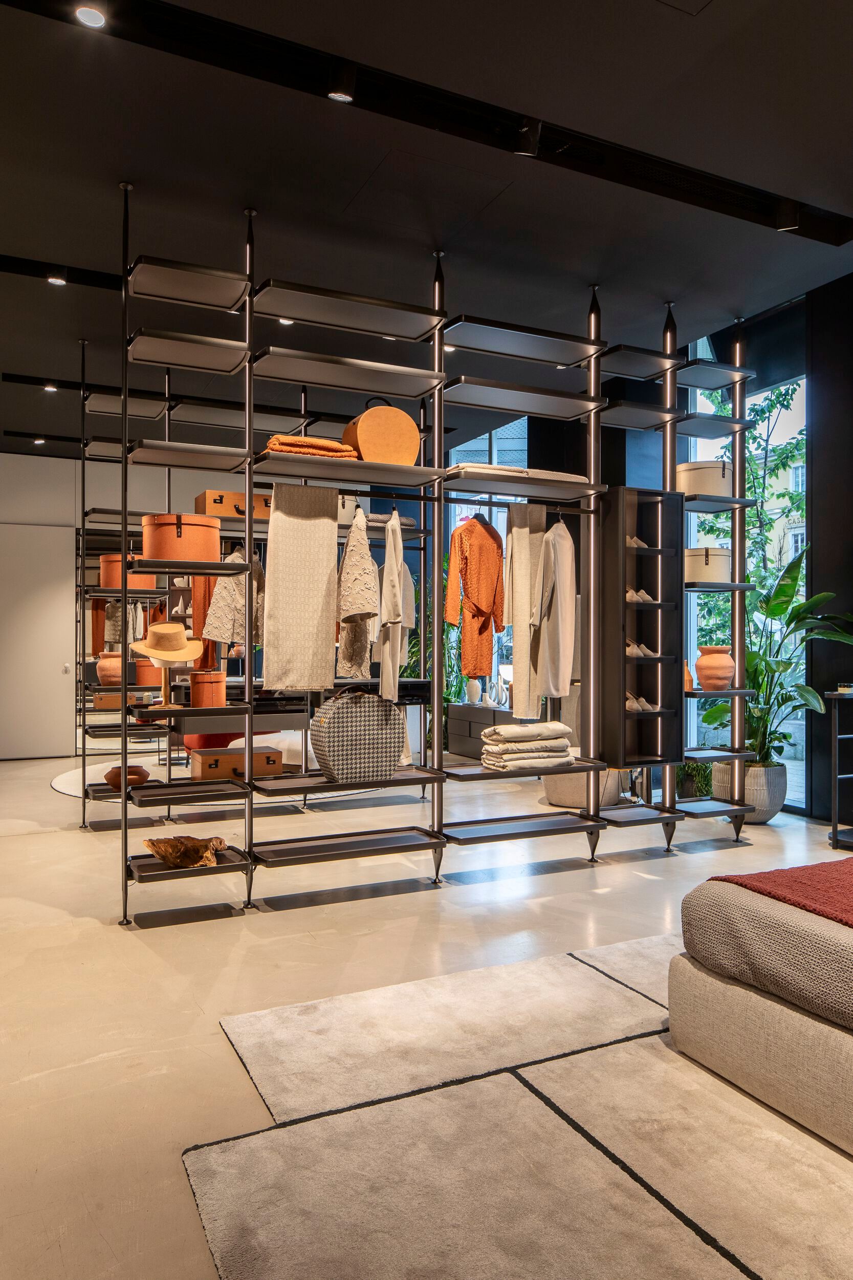 Система для гардеробных, оборудованных стен и книжных шкафов Novamobili DEDALO ARCH-00009022 - Вид №9