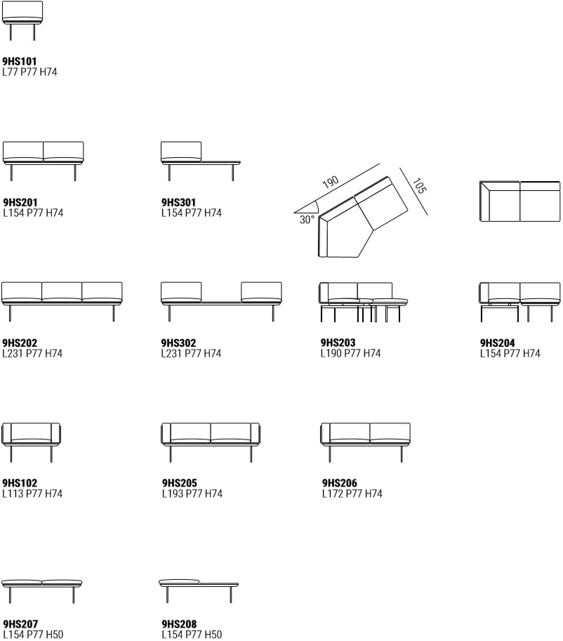 Marelli 4-х местный диван sun-id-1366357 - Вид №18